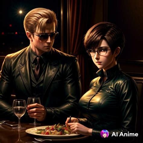 Albert Wesker And Rebecca Chambers