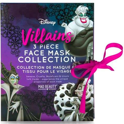 Mad Beauty Disney Villains Sheet Face Mask Set Veryneko Fr