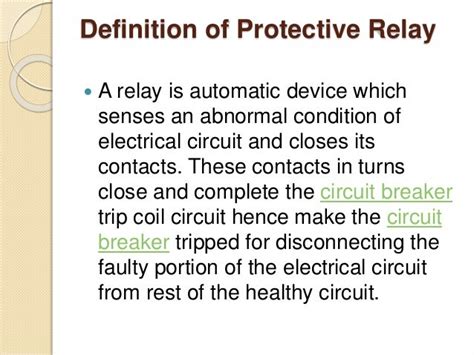 Types of relay