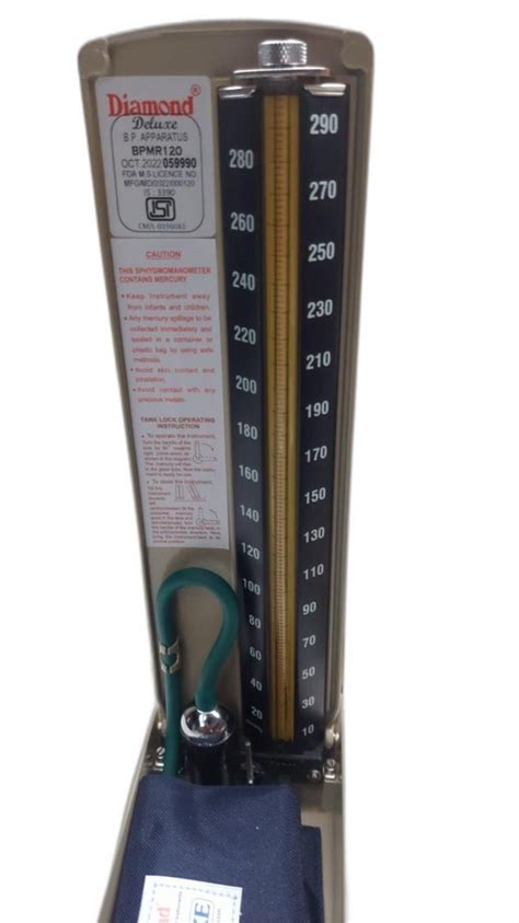 Bpmr 120 Diamond Deluxe Mercurial Bp Apparatus For Hospital 001