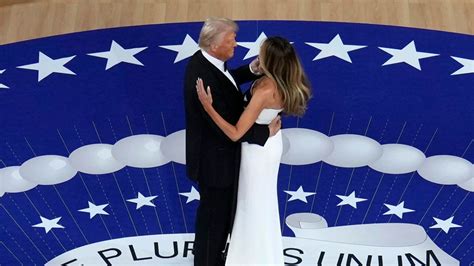 Watch Trump And Melania Share First Dance At Inaugural Ball World