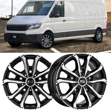 Felge Msw Van Gloss Black Full Polished