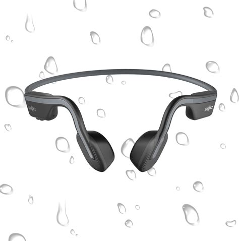 Shokz OpenMove Bone Conduction Open Ear Lifestyle Sport Headphones Gray