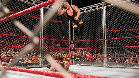 What was the most impressive moment from Raw’s Steel Cage Match between ...