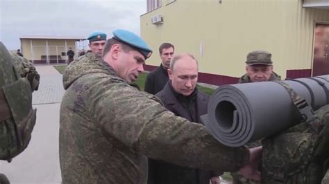 Vladimir Putin Meets With Soldiers Oversees Drills In New Video Fox