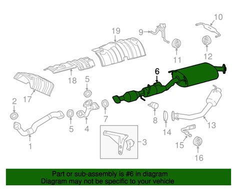 Lexus Muffler Pipe Oem Parts Online