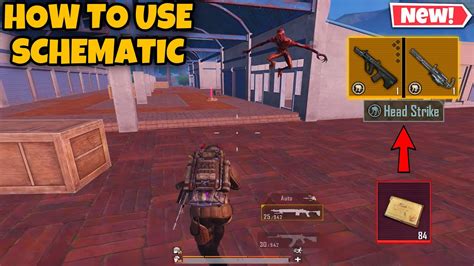 Metro Royale How To Use New Schematics For Modify Your Yellow Items