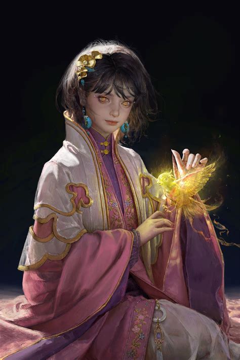 Chinese Fantasy Characters Illustration 柴胡君achai In 2022 Fantasy