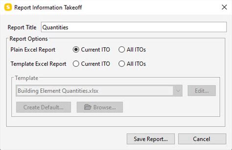 Creating Reports From ITO Results Solibri Desktop Help Center