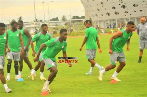 2026 WCQ Super Eagles To Train Once Tuesday Complete Sports