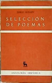 Selecci N De Poemas By Jorge Guill N Editorial Gredos Colecci N