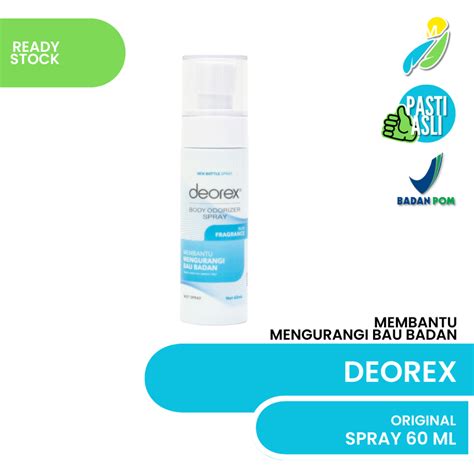 Jual Deorex Body Odorizer Original Deodorant Spray Untuk Keringat Dan