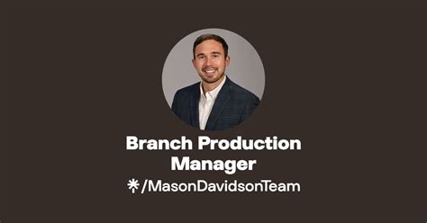 Branch Production Manager Facebook Linktree