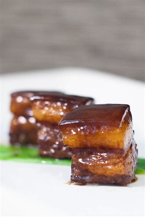 Red Cooked Pork Belly Easy Delicious Recipes