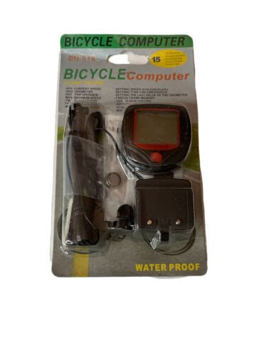 New In Package Bicycle Computer BN 518 Water Proof | eBay
