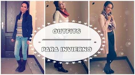 Outfits Para Invierno Como Me Visto Youtube