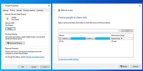 How To Network File Share In Windows 10