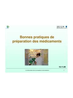 Bonnes Pratiques De Pr Paration Des M Dicaments Hug Bonnes