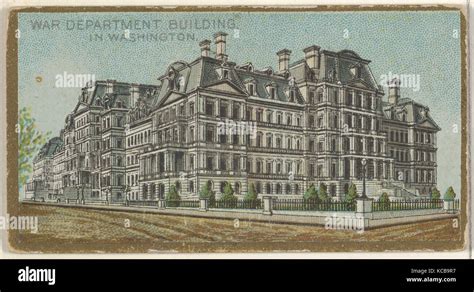 War Department Building in Washington, from the General Government and State Capitol Buildings ...