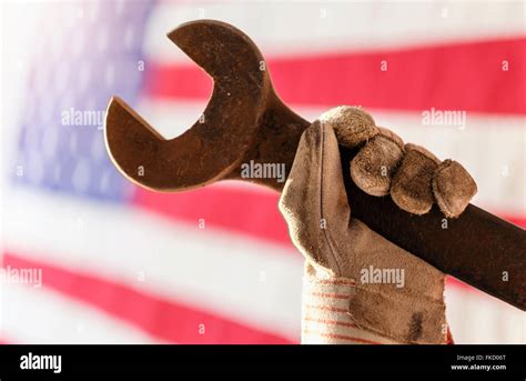 Hand Holding Flag Hi Res Stock Photography And Images Alamy