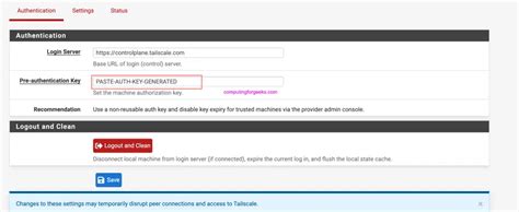 How To Join PfSense To Tailscale Headscale Mesh ComputingForGeeks