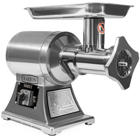 Commercial Grade 1hp Electric Meat Grinder 1100w Stainless Steel Heavy