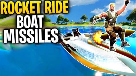 Can You Rocket Ride The Boat Missiles In Fortnite Chapter Fortnite