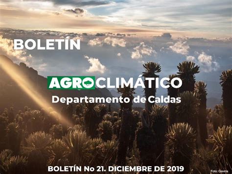 Pdf Bolet N Agroclim Tico Juliocdiac Manizales Unal Edu Co Inicio