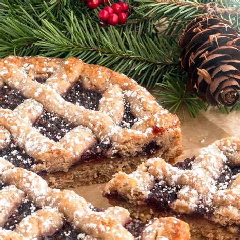 Recipe For Austrian Linzer Torte Made With Hazelnuts Gitta S Kitchen