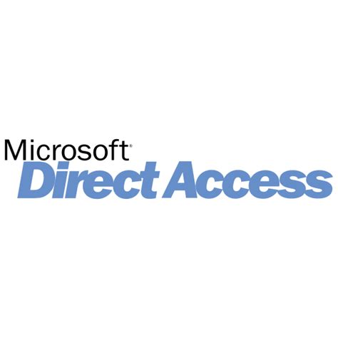 Microsoft Direct Access Download Logo Icon Png Svg