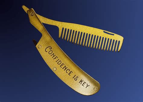 Folding Beard and Mustache Comb ⋆ Fae Trading Company, LLC