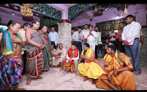 T Secretary Visits Maa Bhagabati Temple Tangi Ugratara Temple