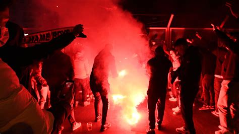 Liga Mistrzów Benfica Lizbona Dynamo Kijów Starcia kibiców w