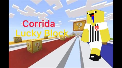 CORRIDA DE LUCKY BLOCKS Lucky Blocks Minecraft YouTube