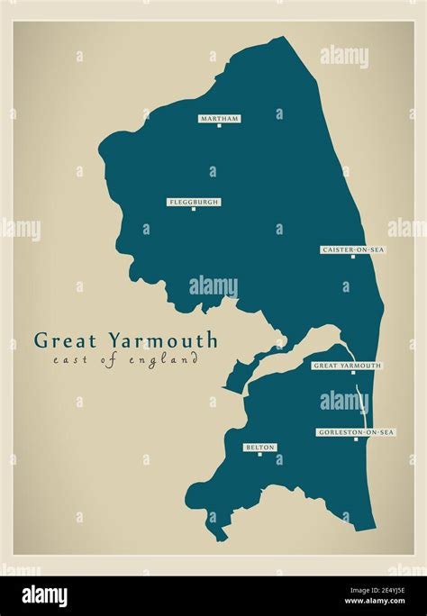 Great Yarmouth On Map - Beilul Rochette