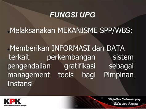 Program Pengendalian Gratifikasi Ppg Ppt