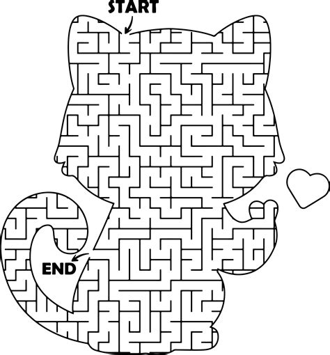 Animal Mazes for Kids Ages 6-8: Fun and Challenging Shape Mazes ...