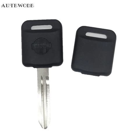 AUTEWODE Replacement Transponder Key Shell Case Transitover Keyless For