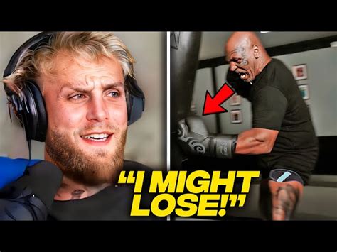 Video Jake Paul Reacts To New Mike Tyson Training Footage News