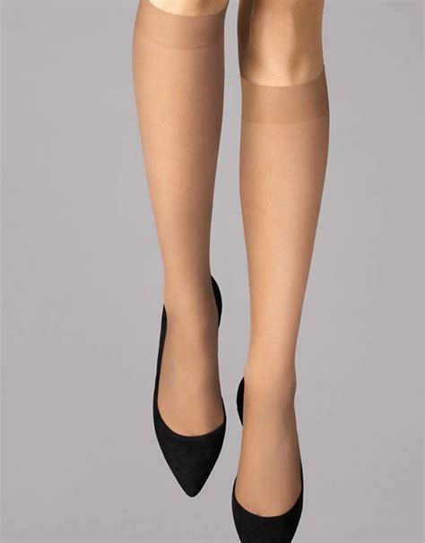 Wolford Individual 10 Knee High 31241 Tiptoe Boutique