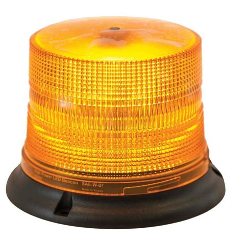 Amber Led Beacon Magnetic Flashing Warning Strobe Light Shelly Lighting