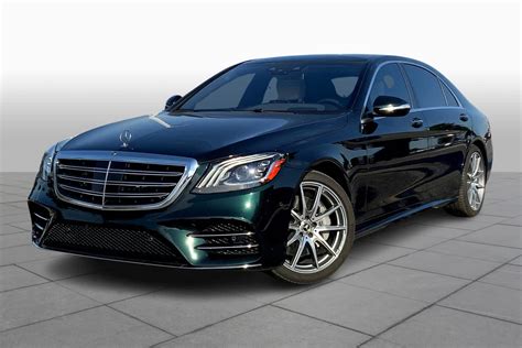 Certified Pre Owned 2020 Mercedes Benz S Class S 450 4dr Car In Georgetown La519075 Mercedes