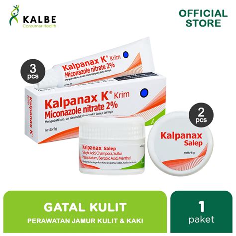 Jual Kalpanax Paket Lengkap Obat Kutu Air Dan Jamur Shopee Indonesia