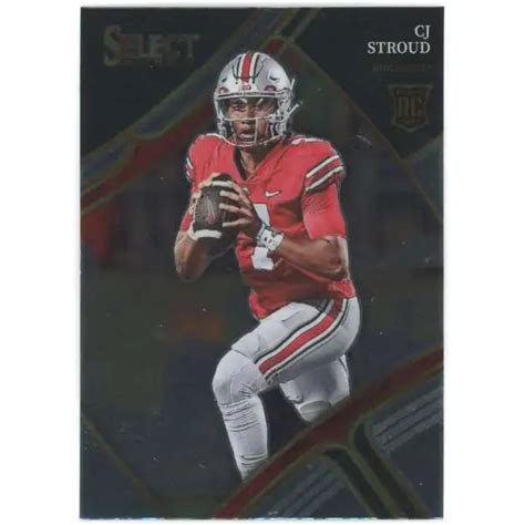 NFL 2023 Panini Select Draft Picks Single Card CJ Stroud FUT 3 Rookie