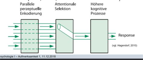 Allgemeine Psychologie I Aufmerksamkeit Karteikarten Quizlet