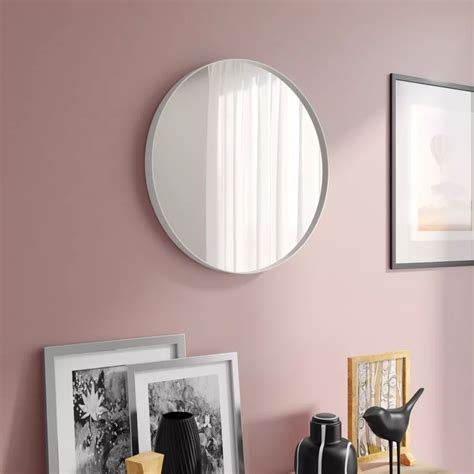 Specchio Interno Cm Con Cornice In Alluminio Bianco Chablis