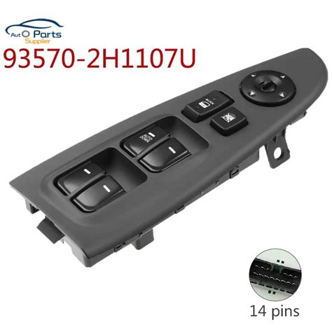 Novo Interruptor El Trico Da Janela H U Para Hyundai Elantra