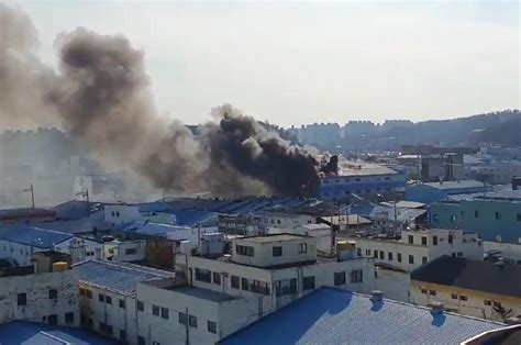 서대구 산업단지 창고 불대응 1단계 발령했다 해제 나무뉴스