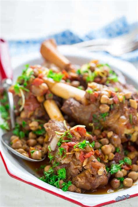 Slow Cooker Moroccan Lamb Shanks Healthy Seasonal Recipes