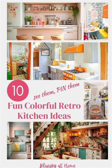 10 Fun Colorful Retro Kitchens To Inspire You In 2024 Kitchen Paint